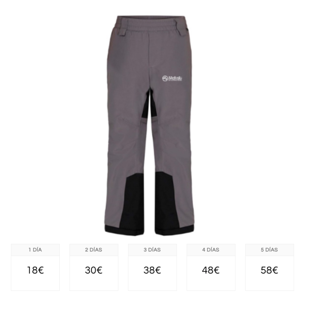 Pantalones niño
